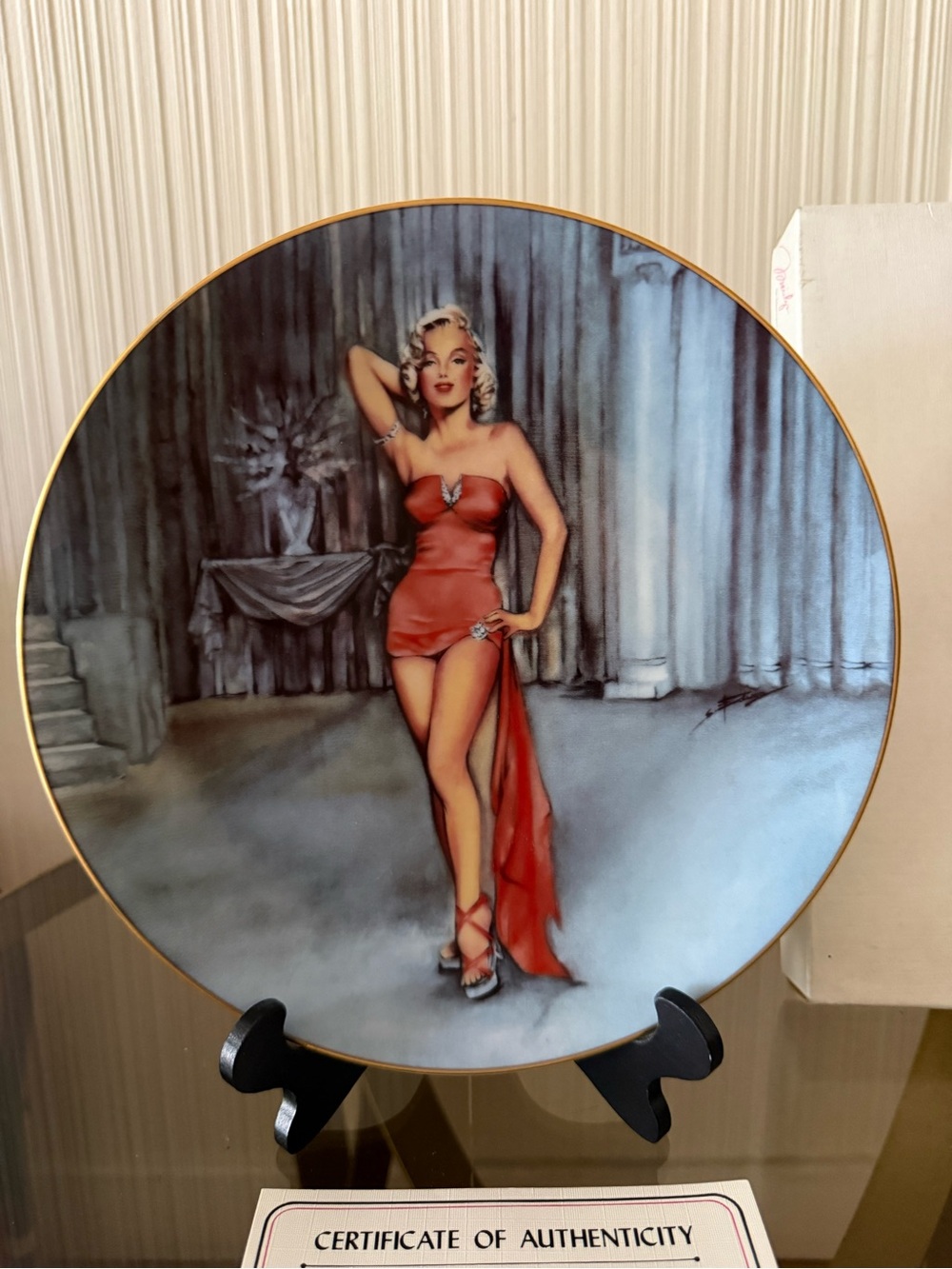 Orleans Marilyn Monroe “How To Marry a Millionaire” VTG Plate